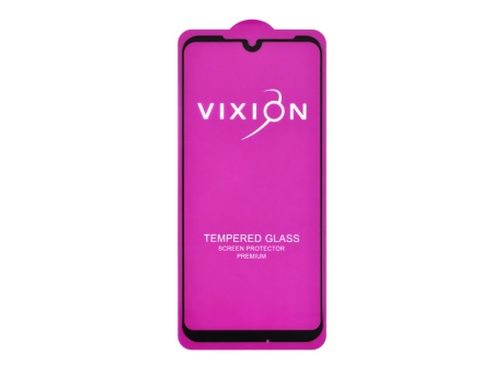 Защитное стекло 6D для Xiaomi Redmi 7/Y3 (черный) (VIXION)