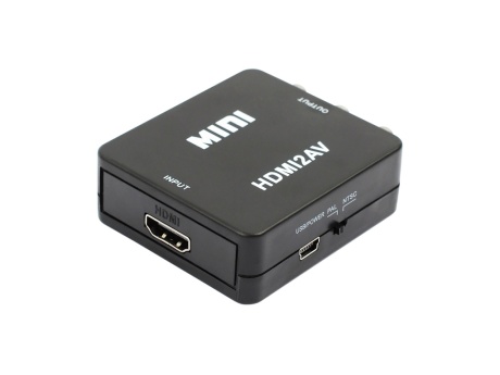Конвертер VIXION AD32 HDMI (F) - RCA (F) (черный)