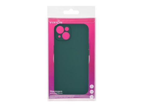 Накладка Vixion для iPhone 13 MagSafe (зеленый)