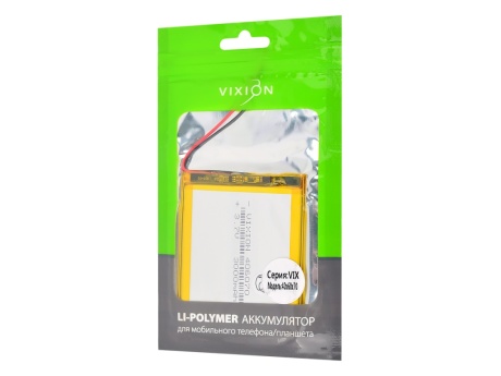 Аккумулятор универсальный 40x60x70 mm 3000mAh (3,7V Li-Pol) (Vixion)