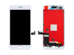 Дисплей для iPhone 8 Plus + тачскрин белый с рамкой (In-Cell) (vixion)