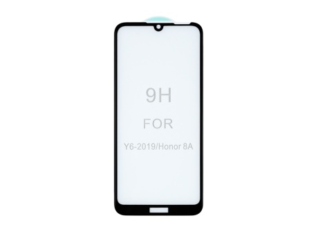 Защитное стекло 3D для Huawei Y6 2019/Honor 8A (черный) (VIXION)
