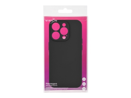 Накладка Vixion для iPhone 15 Pro MagSafe (черный)