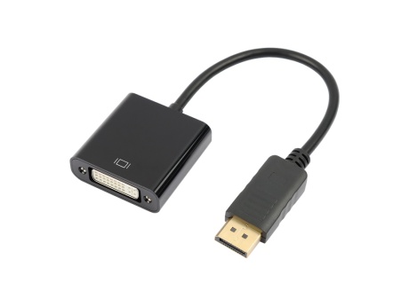 Конвертер VIXION AD37 DISPLAYPORT (M) - DVI (F) (черный)