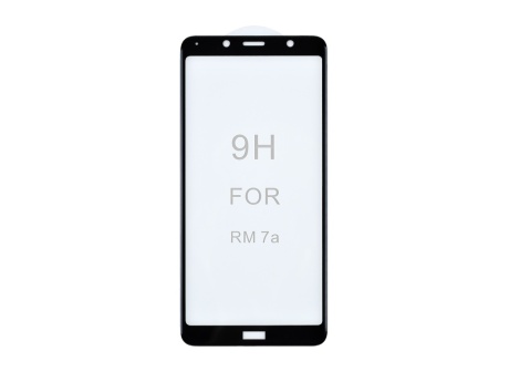 Защитное стекло 3D для Xiaomi Redmi 7A (черный) (VIXION)