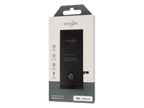 Аккумулятор для iPhone 6S Plus (Vixion) (2750 mAh) с монтажным скотчем