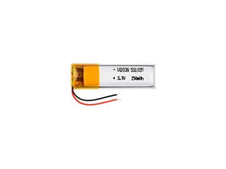 Аккумулятор универсальный 5x10x35 mm 150mAh (3,7V Li-Pol) (Vixion)