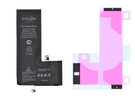 Аккумулятор для iPhone 11 Pro (Vixion) (3046 mAh) с монтажным скотчем