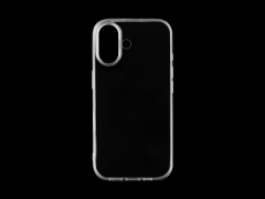 Накладка силиконовая Vixion 1,0мм для iPhone 16 Plus (прозрачный)