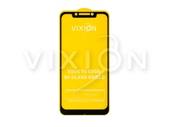 Защитное стекло 6D для Xiaomi Pocophone F1  (черный) (VIXION)