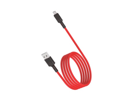 Кабель USB VIXION PRO (VX-07m) microUSB (1м) (красный)