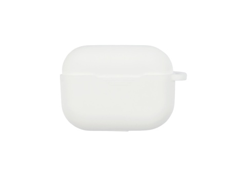 Чехол силиконовый для AirPods Pro (белый) (VIXION)
