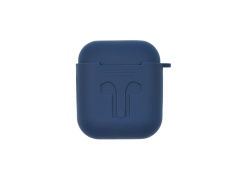 Чехол силиконовый для AirPods (темно/синий) (VIXION)