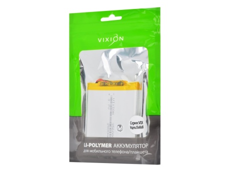 Аккумулятор универсальный 35x60x80 mm 2500mAh (3,7V Li-Pol) (Vixion)