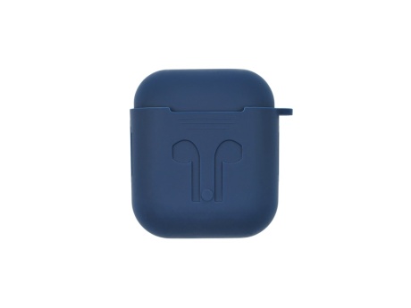 Чехол силиконовый для AirPods (темно/синий) (VIXION)