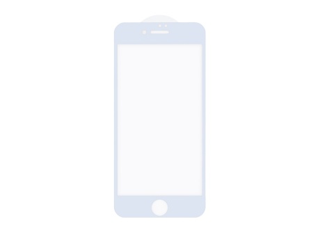 Защитное стекло 3D для iPhone 7/8/SE 2020 (белый) (VIXION)