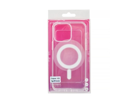 Накладка Vixion для iPhone 14 Pro Max MagSafe (прозрачный)