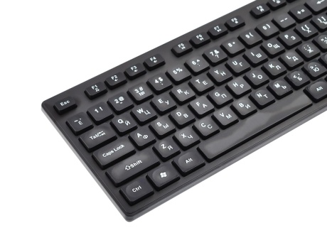 Клавиатура + оптич.мышь VIXION NX1 беспроводной набор (черный)