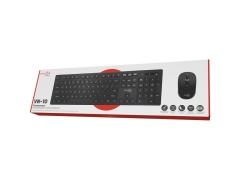 Клавиатура + оптич.мышь VIXION PRO VN-10 беспроводной набор (черный)