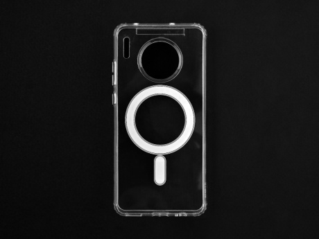 Накладка Vixion для Huawei Mate 30 MagSafe (прозрачный)