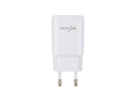 СЗУ VIXION L2i (2-USB/1.2A) + Lightning кабель 1м (белый)