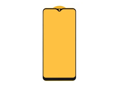 Защитное стекло 6D для Samsung A207F Galaxy A20s/Xiaomi Redmi 9/Xiaomi Poco M3 (черный) (VIXION) (0)