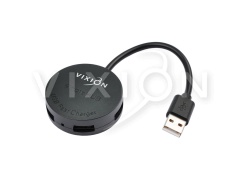 HUB USB Vixion AD59 4 порта (черный)