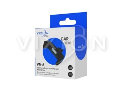 Авто-держатель VIXION PRO VR-6 раздвижной в дефлектор (черный)