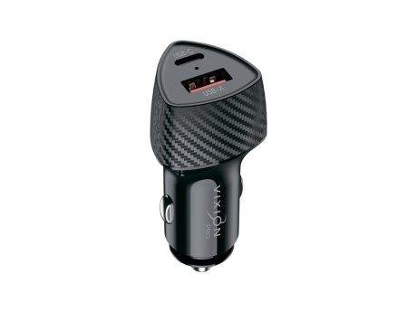 АЗУ VIXION PRO VU-14c (1-USB 3,4A/1-Type-C PD 20W) 20W max + Type-C кабель (1м) (черный)
