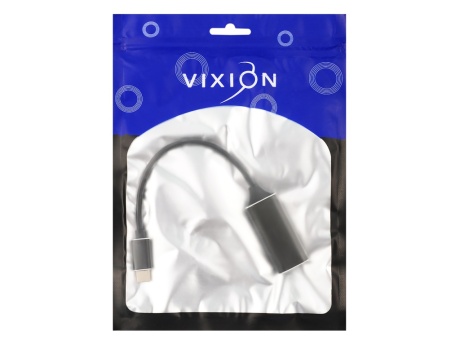 Адаптер VIXION (AD31) Type-C (M) - HDMI (F) (черный)