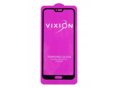 Защитное стекло 6D для Huawei Honor 10 (черный) (VIXION)