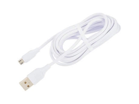 Кабель USB VIXION (K2m) microUSB (3м) (белый)