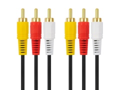 Кабель VIXION CAB31 3RCA (M) - 3RCA (M) 1.5m (черный)