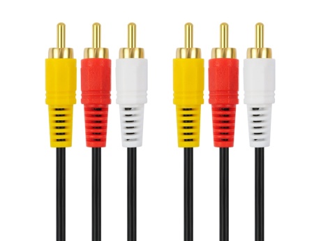Кабель VIXION CAB31 3RCA (M) - 3RCA (M) 1.5m (черный)