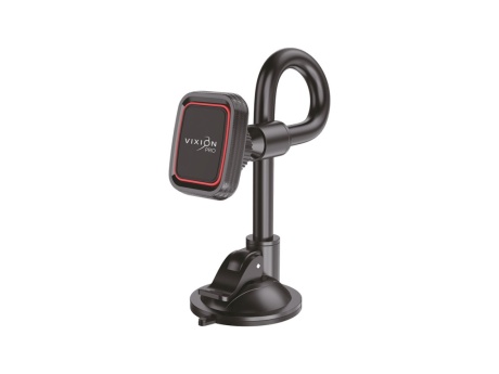 Авто-держатель VIXION PRO VR-20 магнитный на гибкой штанге (черный)