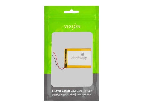 Аккумулятор универсальный для книги ONYX BOOX Cleopatra 4x60x80 mm 3000mAh (3/3.7V Li-Pol) (Vixion) 