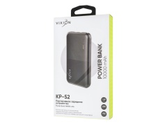 Портативное зарядное устройство (Power Bank) VIXION KP-52 10000mAh (Micro-USB,2-USB) (черный)