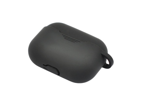 Чехол силиконовый для AirPods Pro (черный) (VIXION)