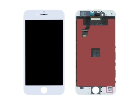 Дисплей для iPhone 6 + тачскрин белый с рамкой (In-Cell) (vixion)