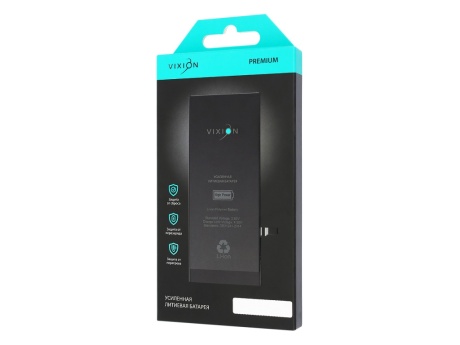 Аккумулятор для iPhone 11 (Vixion) усиленная (3510 mAh) с монтажным скотчем