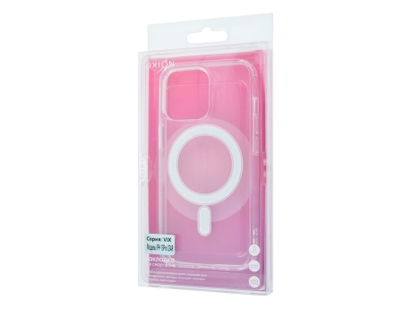 Накладка Vixion для iPhone 13 Pro MagSafe (прозрачный)