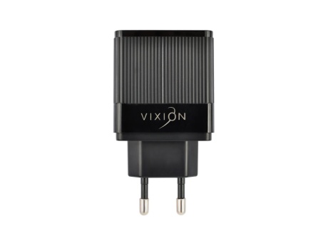 СЗУ VIXION H2 (1-USB QC 3.0/2-USB 2.4A) (черный)