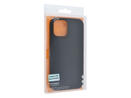 Накладка Vixion для iPhone 12 Pro Max (черный)