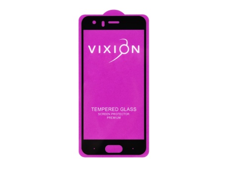 Защитное стекло 6D для Huawei Honor 9/9 Premium (черный) (VIXION)