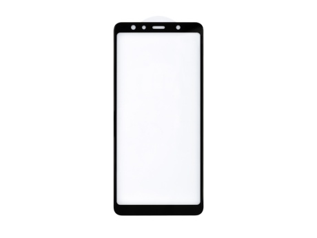 Защитное стекло 3D для Samsung A750F (черный) (VIXION)