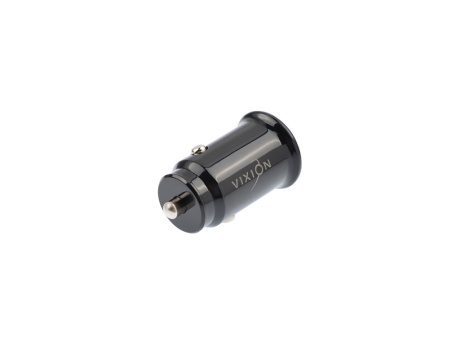 АЗУ VIXION U21 (2-USB/2.4A) короткий блок (черный)