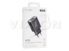 СЗУ VIXION Special Edition H10 (2-USB 2,4A) (черный)