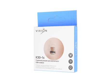 Съемный разъем для магнитного USB-кабеля Vixion K30-1c Type-C