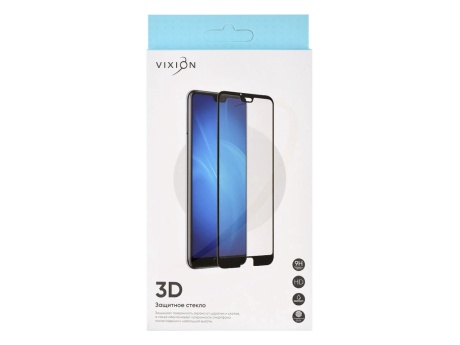Защитное стекло 3D для Samsung S916B Galaxy S23 Plus (черный) (VIXION)