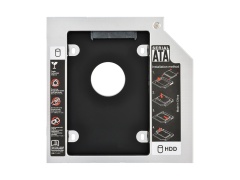 Адаптер VIXION (AD61) для HDD/SSD дисков 2.5" в отсек привода 9,5мм (серебро)
